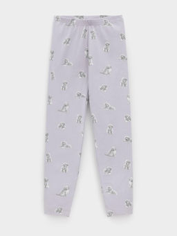 КР 4074/сиреневый 3710 Н090 к647 брюки (лосины) для дев