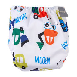 Многоразовый подгузник Машинки - Крошка я фото 8