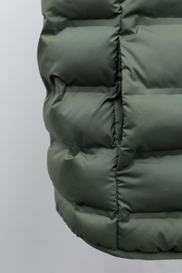 CHALECO ULTRALIGERO CAPUCHA WATER REPELLENT / Khaki - Zara фото 5