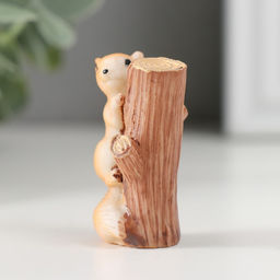 Цена за 2 шт. Фигурка полистоун «Озорная белочка», 2×5×4 см, МИКС