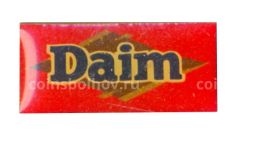 Значок рекламный Daim