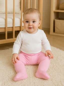 Ползунки короткие розовые 210(Т) (80, 52)