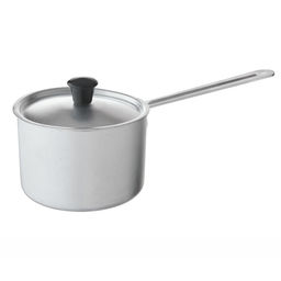 Ковш алюмин. 1л с алюм.ручкой, крышкой "Scovo" (МТ-064)