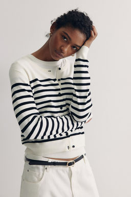 Cardigan en punto fino - H&m фото 9