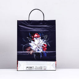 Цена за 5 шт. Пакет Изящный букет, мягкий пластик, 40 х 30 х 9 см, 140 мкм - Simaland фото 2