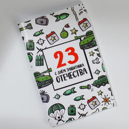 Блокнот А6, 32 л С 23 Февраля Набор из 4 шт в пакете - Artfox фото 13