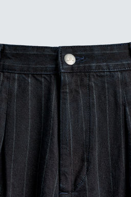 STRIPED BALLOON TROUSERS - Zara фото 8