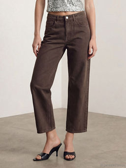 Wideleg Kad?n Jean Pantolon