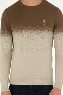 Мужской свитер цвета хаки - U.s. polo assn фото 6
