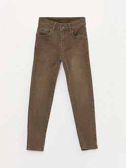 Super Skinny Fit Erkek ?ocuk Gabardin Pantolon
