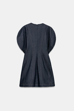 VESTIDO DENIM ZW COLLECTION / Azul - Zara фото 7