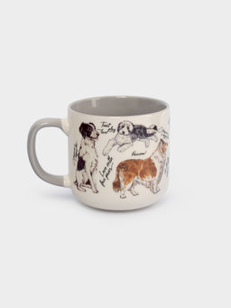 Кружка, 400 мл, фарфор N, бело-серая, Собаки, Pets - Anna lafarg фото 3