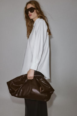 OVERSIZE OXFORD SHIRT - Zara фото 4