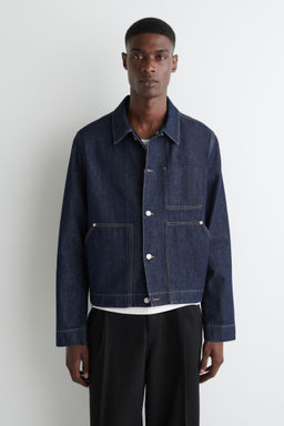 CHAQUETA DE DENIM LAVADO
