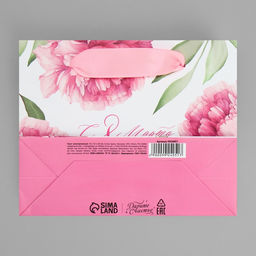 Цена за 3 шт. Пакет подарочный ламинированный, упаковка, 8 марта, S 12?15?5.5 см