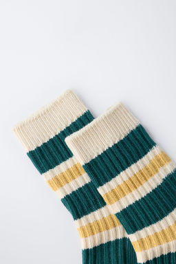 LONG STRIPED SOCKS - Zara фото 4