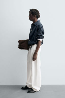 COLOURED DENIM SHIRT - Zara фото 4