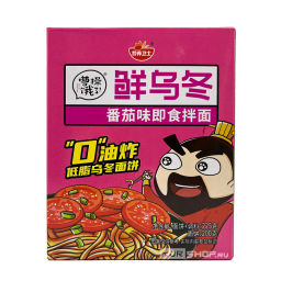 Лапша удон б/п средней остроты с томатным вкусом Yingyang Weishi, Китай, 225 г Акция