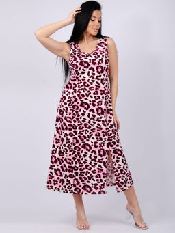 Туника Небо розовая, трикотаж - Малина фото 9