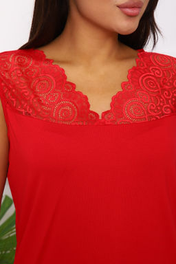 Пижама 375701 с шортами и топом домашняя с кружевами