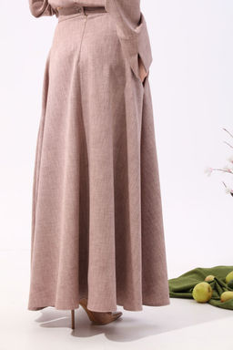 Юбка NIKVA н813-6 песок  фото 3