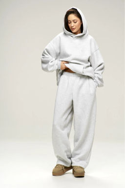 Брюки с начесом Grey Melange - Erist store фото 2