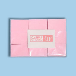 Салфетки для маникюра, безворсовые, плотные, 560 шт., 6×4 см, розовые