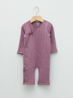 V Yaka Uzun Kollu K?z Bebek Tulum