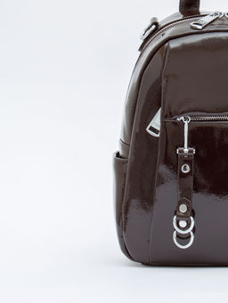 Рюкзак 18104-8 coffee Polina&Eiterou