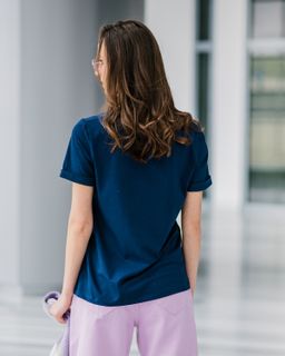 Футболка с шёлковой вставкой FSK108 - Sahar art lab фото 3