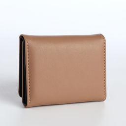 Кошелёк на кнопке, бежевый