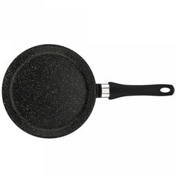 Сковорода блинная с тефлоновым покрытием д24см "Гранит Induction", h2см, s0,3см, ручка из термостойкого пластика (Россия) Подходит для всех видов плит, включая индукционную.