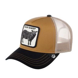 Бейсболка GOORIN BROTHERS арт. 101-0380 (бежевый / черный)