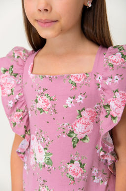 Летнее хлопковое платье для девочки Happy Fox фото 5