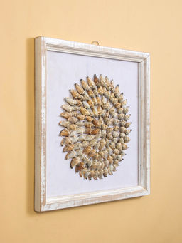 Панно «Композиция из ракушек», 45×3×45 см