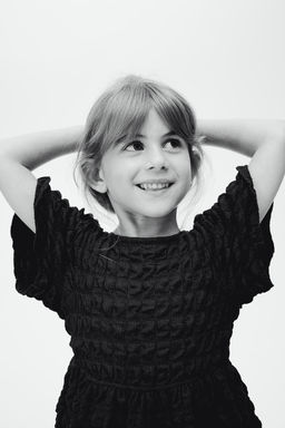 Vestido en punto con estructura - H&m фото 3