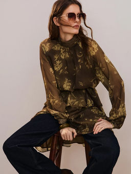 Платье мини с поясом / Zarina