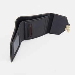 Кошелёк на кнопке, цвет чёрный - Simaland фото 4