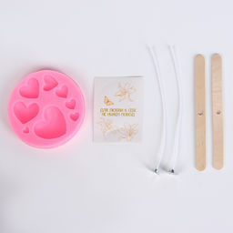 Свеча своими руками. Создание свечей с формовыми элементами, набор для творчества