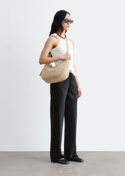 Pantalones de sarga con cord?n de ajuste - H&m фото 8