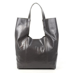 Женская мягкая кожаная сумка шоппер 0054-4 - Cidirro фото 3