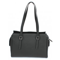 Сумка женская натуральная кожа OPI-99037, 1отд, черный 265195 - Adelia фото 2