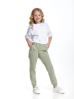 Футболка для девочки UD 7519 белый - Mini maxi фото 17