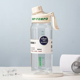 Бутылка для воды (эко-пластик) в ассортименте (3457) - Мой органайзер фото 5