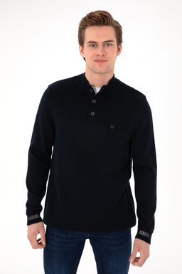 Erkek Lacivert Kazak