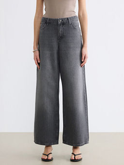 Wideleg Kad?n Jean Pantolon