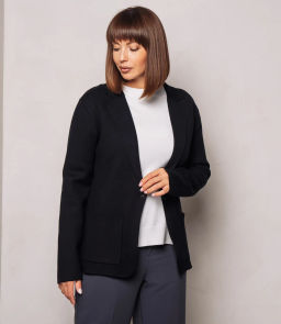 Кардиган #КТ073, чёрный