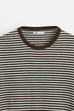 STRIPED JACQUARD SWEATER - Zara фото 8