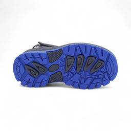 Ботинки на меху 1831-2-5 синие - Леопард фото 4