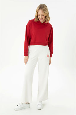 Женская красная толстовка с капюшоном Неожиданная скидка в корзине - U.s. polo assn фото 3